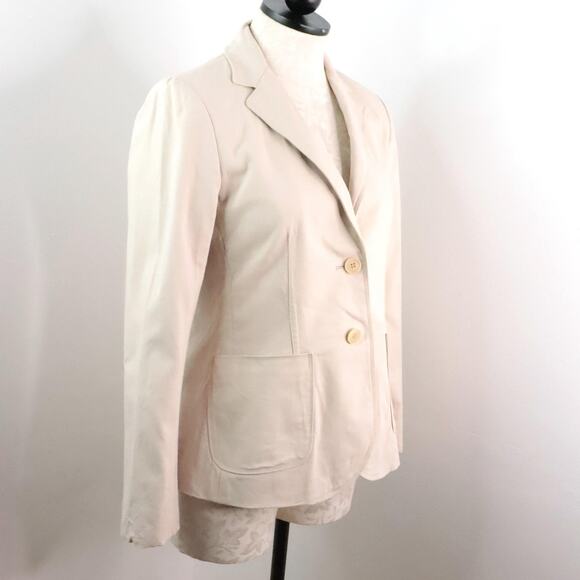 Theory Beige Blazer Women’s Size 6 | Career Professional Jacket - Picture 2 of 9